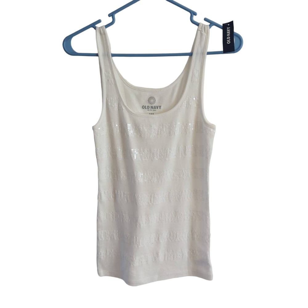 NWT Old Navy Tank, Sequins, S